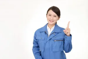 作業員女性の画像